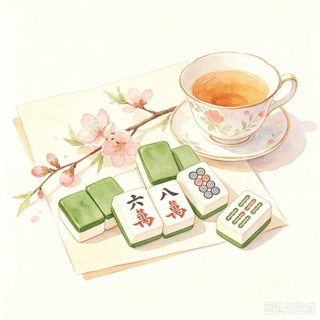 indoor family mahjong set