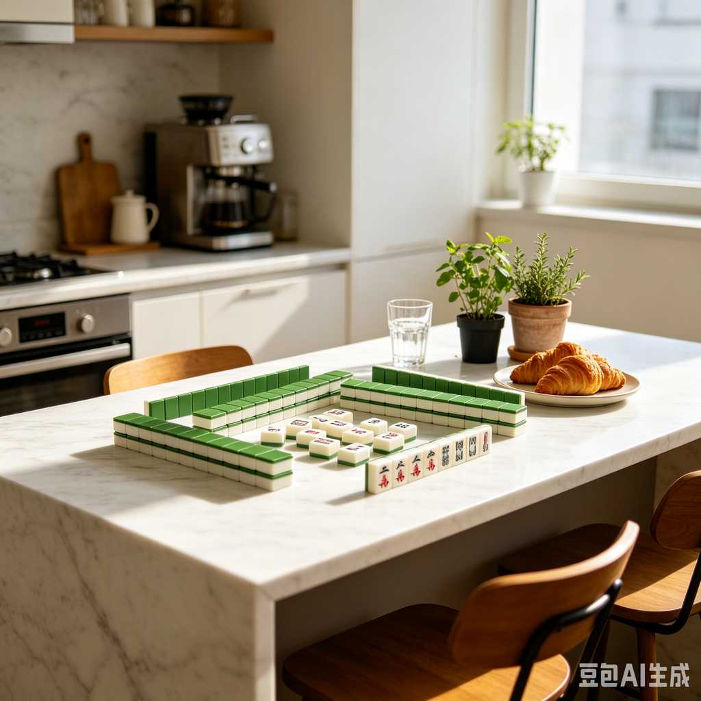 cedar wood mahjong tiles