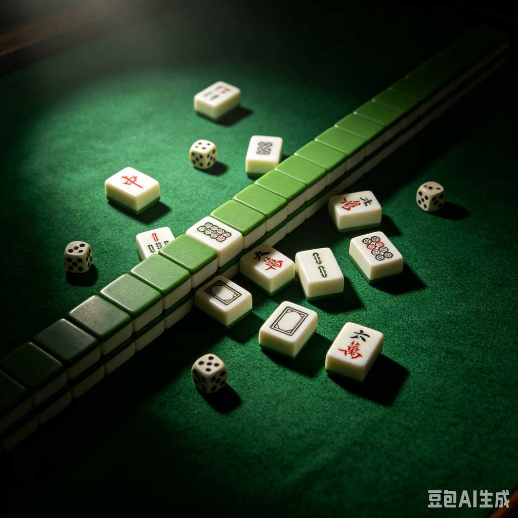 large print mahjong set