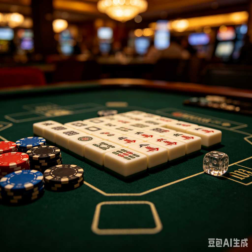 transparent acrylic mahjong set